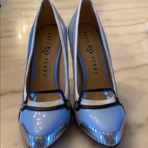 KATY PERRY GLASS HIGH HEELS